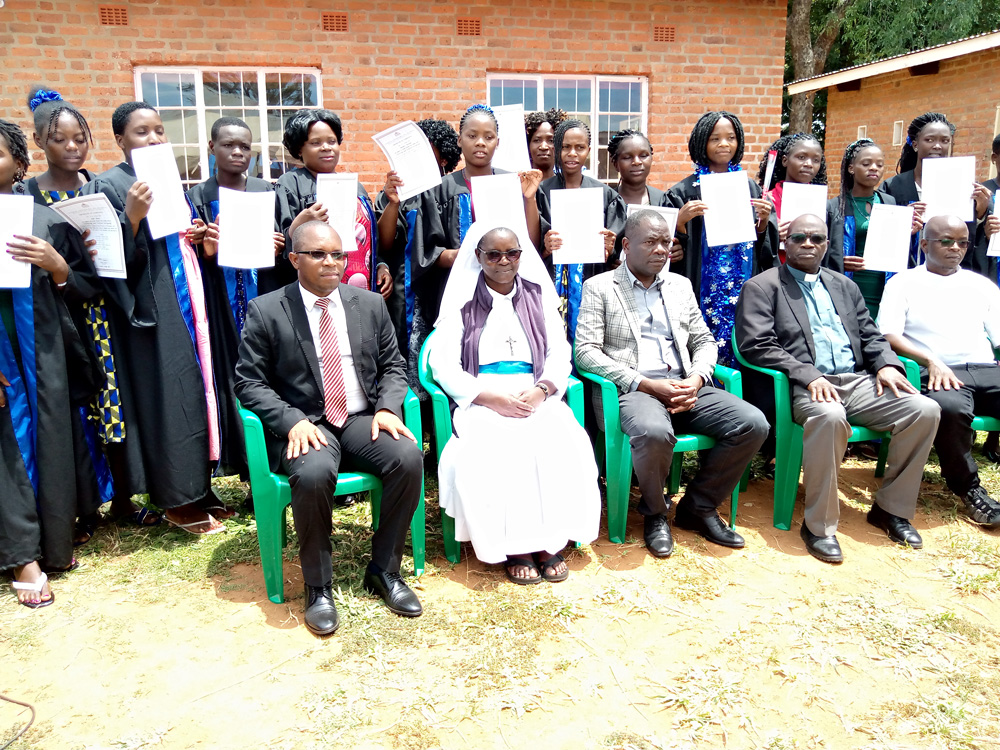 30 Women from graduated from an apprenticeship programme in Food Production and Textile and Design at St Patrick's Women Home Craft Centre